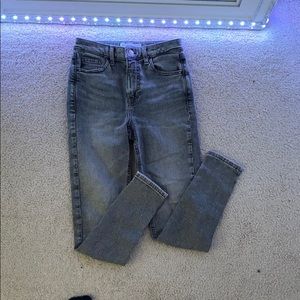 Grey Topshop Jamie Jeans